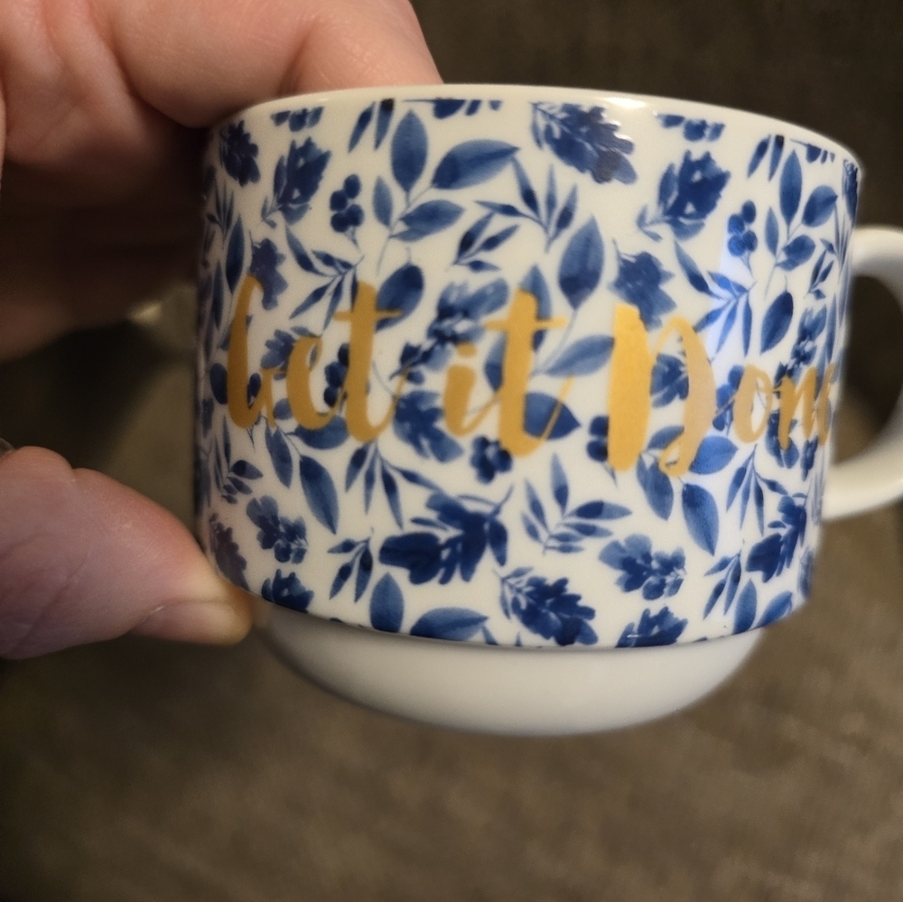 Floral Pier 1 Porcelain Tea Cups - Picture 6 of 6